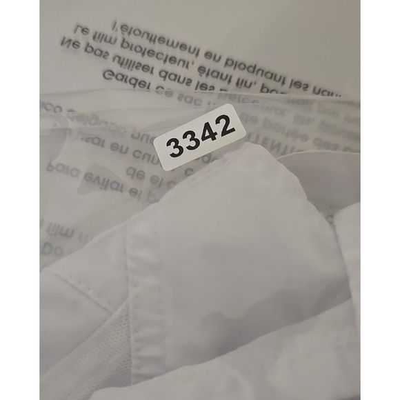 Vtg Exquisite Form White Full Coverage Unlined Pointy Cup Wire Free Bra Size 38B - Picture 6 of 6